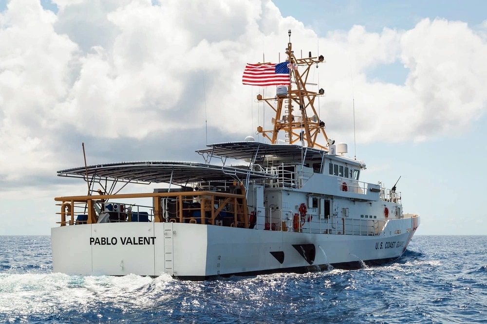 Commissioned in 2022, the Fast Response Cutter Pablo Valent honors the distinguished career of namesake CBM Pablo Valent. Commissioned in 2022, the Fast Response Cutter Pablo Valent honors the distinguished career of namesake CBM Pablo Valent.